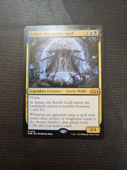 MTG Talion, the Kindly Lord - Wilds of Eldraine #215 - Image 1