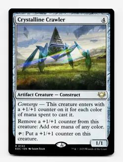 Crystalline Crawler [Commander: Edge of Eternities] MTG Magic NM/M - Image 3