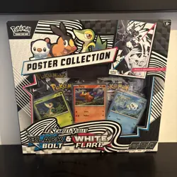 Pokemon TCG: Scarlet & Violet: Blackbolt & White Flare: Unova Poster Collection - Image 1