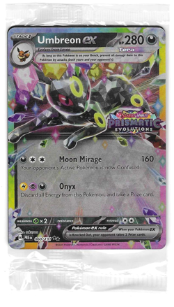 Umbreon ex 60/131 Surprise Box Stamped Promo Sealed Pokemon Prismatic Evolutions - Image 1