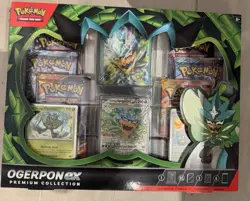 Pokemon TCG Ogerpon ex Premium Collection Box Factory Sealed - Image 1