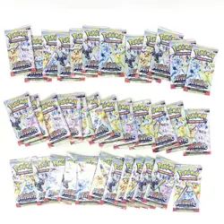Prismatic Evolutions Booster Pack Lot 36 FACTORY SEALED PACKS Pokemon TCG Lot A - Image 1