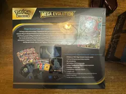 Pokemon Mega Evolution Elite Trainer Box Lucario ETB PRESALE Expected 9/29 - Image 3