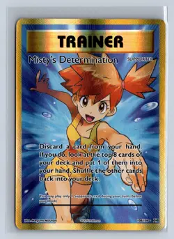 2016 Pokemon XY Evolutions Misty's Determination #108/108 - Image 1