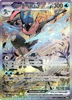 Greninja ex - SVP132 - SVP Black Star Promos NM, English Pokemon SV Black Star P - Image 1