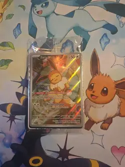 Pokemon TCG Eevee 173 Holo Promo Prismatic Evolutions Sealed - Image 1