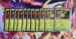 Smoliv SVP023 Scarlet & Violet Black Star Promos Cosmos Holo Pokemon 2023 x9 - Image 1