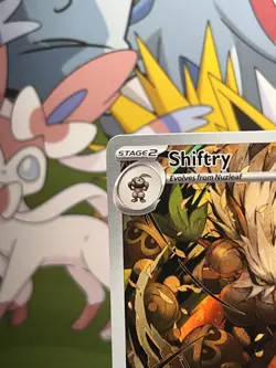 Shiftry 163/162 - Pokemon TCG - Temporal Forces Illustration Rare Holo - Image 2