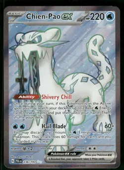 Chien-Pao ex - 236/193 Ultra Rare Holo NM Pokemon SV02: Paldea Evolved - Image 1