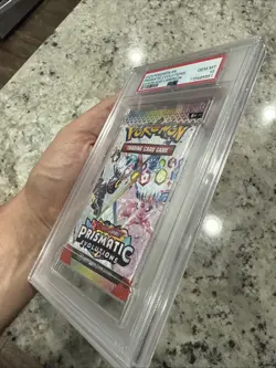 PSA 10 Prismatic Evolutions Booster Pack Sealed Espeon & Umbreon Art Pokemon - Image 4