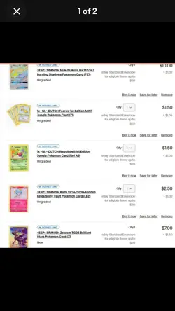 Private Lot mixed Pokemon Spanish - Image 2