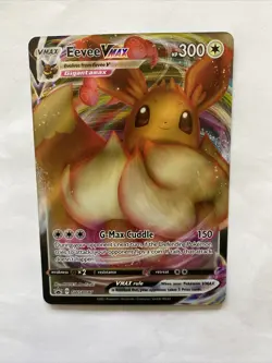 Pokemon TCG Eevee VMAX SWSH Black Star Promos SWSH087 Holo Promo - Image 1