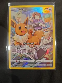 Pokemon TCG Eevee Holo Trainer Gallery TG11/TG30 Ultra Rare Near Mint Condition - Image 1