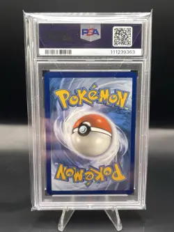 2019 Pokemon Sun & Moon Full Art Pikachu Cosmic Eclipse Secret Rare #241 PSA 9 - Image 2