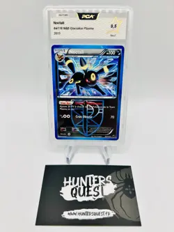 Carte Pokemon Noctali HOLO NB Glaciation Plasma 64/116 Noir Et Blanc PCA 9,5 - Image 1