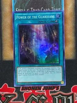 Yugioh Power Of The Guardians MP18-EN208 Super Rare 1st Ed NM - Image 1