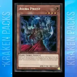 YUGIOH Asura Priest (PSR) SBC2-ENI05 1ST EDITION Near Mint - Image 1