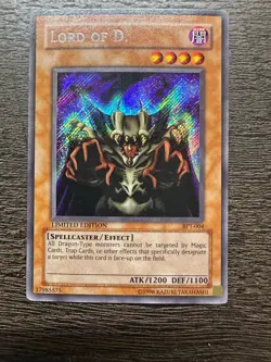 YUGIOH - Lord of D. - BPT-004 - Limited Edition - Secret Rare - MP - Image 1