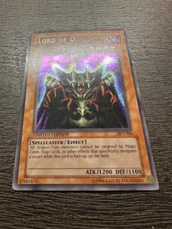 YUGIOH - Lord of D. - BPT-004 - Limited Edition - Secret Rare - MP - Image 2