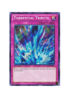 Torrential Tribute Yu-Gi-Oh! LCJW-EN294 1st Secret Rare - Image 1