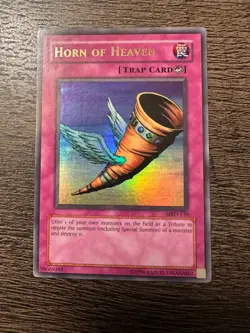 Yu-Gi-Oh! Horn of Heaven - MRD-130 Unlimited Metal Raiders Ultra Rare LP - Image 1