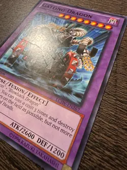 Gatling Dragon LCJW-EN267 Yu-Gi-Oh Legendary Collection 4 1st Edition - DMG - Image 2