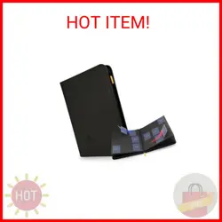 Card Guardian - 9 Pocket Premium Black Card Binder with Zipper for 360 Cards - T - Image 2