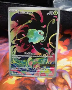 Pokemon Card Bulbasaur 133/132 - Mega Evolution Stamped Promo Sealed - Image 5
