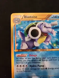 Blastoise Holo Plasma Storm 137/135 Secret Rare Card LP COPY 💥💢💥 - Image 2
