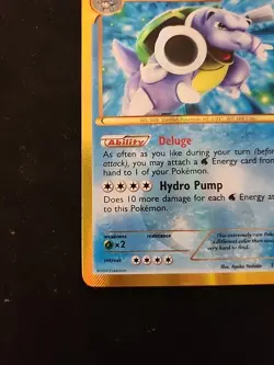 Blastoise Holo Plasma Storm 137/135 Secret Rare Card LP COPY 💥💢💥 - Image 4