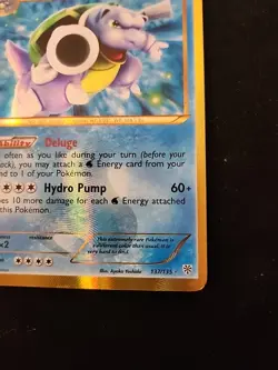 Blastoise Holo Plasma Storm 137/135 Secret Rare Card LP COPY 💥💢💥 - Image 5