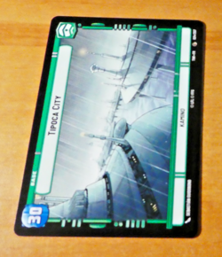 STAR WARS UNLIMITED CARD GAME TCG CARTE TIPOCA CITY T02 024/257 TWI FR MINT - Image 1