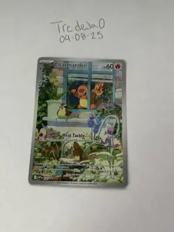 Pokemon TCG Charmander 044 SV Scarlet & Violet Promo Holo Card NM Condition - Image 1