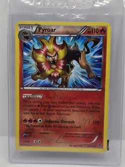 Pyroar Pokemon TCG Phantom Forces Reverse Hologram Holofoil Card #12/119 #12 - Image 1