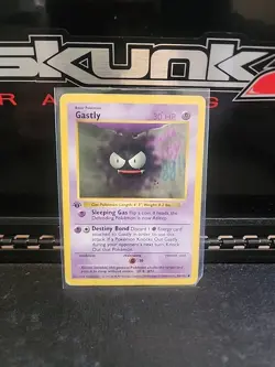 Pokemon TCG Gastly 1st Edition Shadowless Card Base Set 50/102 - Image 1