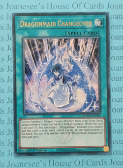 BLMM-EN067 Dragonmaid Changeover Ultra Rare Yu-Gi-Oh Card 1st Edition New - Image 1