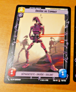 STAR WARS UNLIMITED CARD GAME TCG CARTE SUNDARI T01 020/257 TWI FR MINT - Image 2