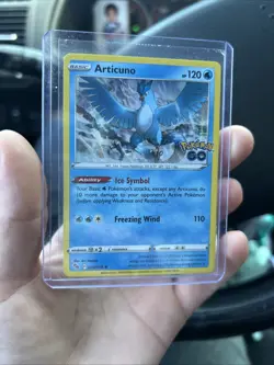Pokemon Go Articuno Holo Rare Card TCG 24/78 NM Condition - Image 1