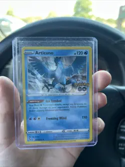 Pokemon Go Articuno Holo Rare Card TCG 24/78 NM Condition - Image 2