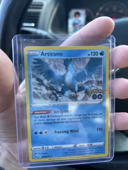 Pokemon Go Articuno Holo Rare Card TCG 24/78 NM Condition - Image 5
