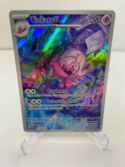 Tinkatuff - 217/193 - Pokemon Paldea Evolved Illustration Rare Card -2 - Image 1