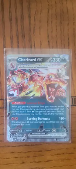 Pokemon TCG Charizard EX Card 125/197 NM Holo, Prize Pack - Image 1