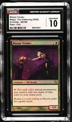BLOOM TENDER Eventide Foil Rare CGC 10 MTG [Nostalgium] - Image 1