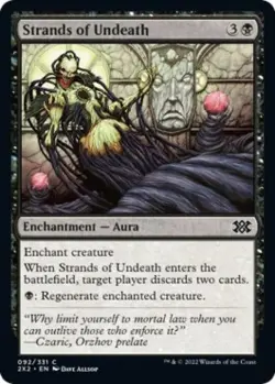 Strands of Undeath -Foil Near Mint MTG Double Masters 2022 - Image 1