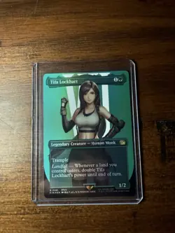 MTG Final Fantasy: Tifa Lockhart (Borderless) Final Fantasy Foil #391 - Image 1