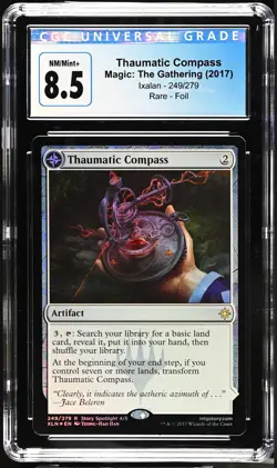 THAUMATIC COMPASS Ixalan Foil Rare CGC 8.5 MTG [Nostalgium] - Image 1