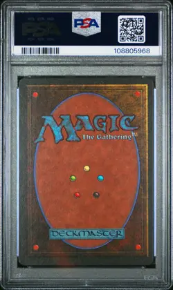 LORD MAGNUS Legends U PSA 9 MTG EDH [Nostalgium] - Image 2