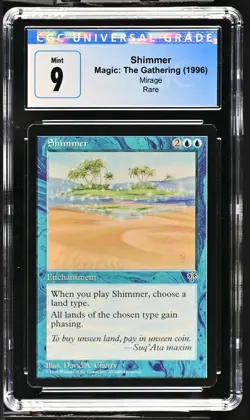 SHIMMER Mirage Rare Reserved List CGC 9 MTG [Nostalgium] - Image 1