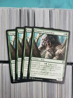 4x Dragon-Scarred Bear | Dragons of Tarkir | MTG Magic | Playset - Image 1