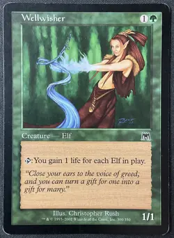 MTG Onslaught #300 Wellwisher MP - Image 1
